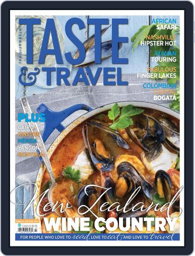 Taste and Travel International October 1st, 2017 Digital Back Issue Cover