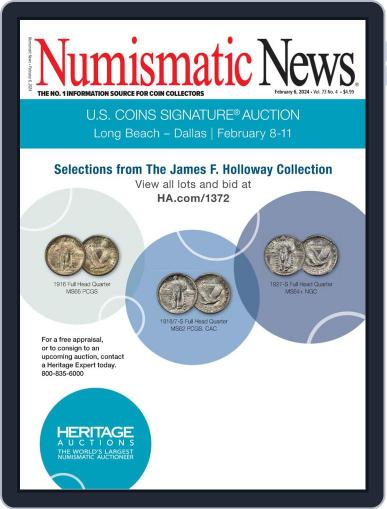 Numismatic News February 6th, 2024 Digital Back Issue Cover