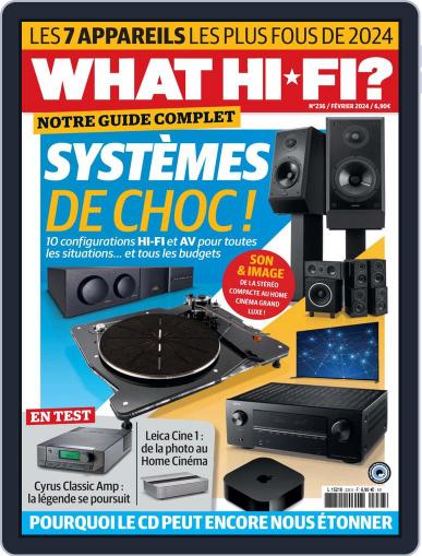 What Hifi France February 1st, 2024 Digital Back Issue Cover