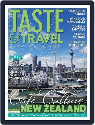 Taste and Travel International May 1st, 2018 Digital Back Issue Cover