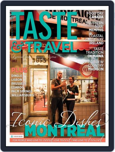 Taste and Travel International July 15th, 2018 Digital Back Issue Cover