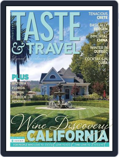Taste and Travel International January 15th, 2019 Digital Back Issue Cover