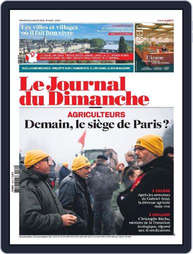 Le Journal du dimanche January 28th, 2024 Digital Back Issue Cover