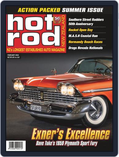 NZ Hot Rod February 1st, 2024 Digital Back Issue Cover