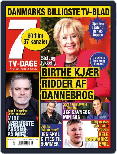 7 TV-Dage January 29th, 2024 Digital Back Issue Cover