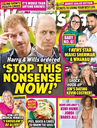 Woman's Day Magazine NZ January 29th, 2024 Digital Back Issue Cover
