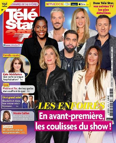Télé Star January 29th, 2024 Digital Back Issue Cover