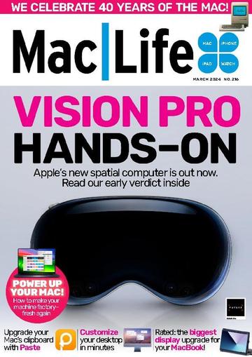 MacLife March 1st, 2024 Digital Back Issue Cover