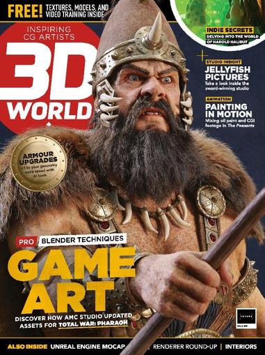 3D World March 1st, 2024 Digital Back Issue Cover