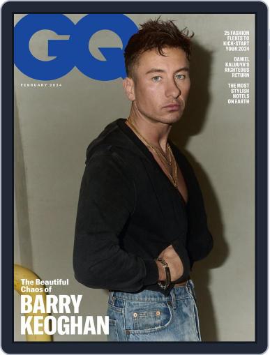 British GQ February 1st, 2024 Digital Back Issue Cover