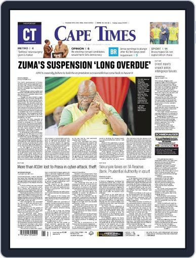 Cape Times January 30th, 2024 Digital Back Issue Cover