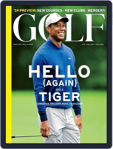 Golf January 1st, 2024 Digital Back Issue Cover