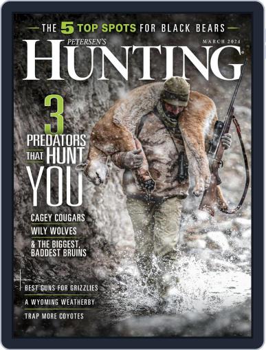Petersen's Hunting March 1st, 2024 Digital Back Issue Cover