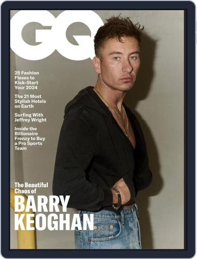 GQ February 1st, 2024 Digital Back Issue Cover