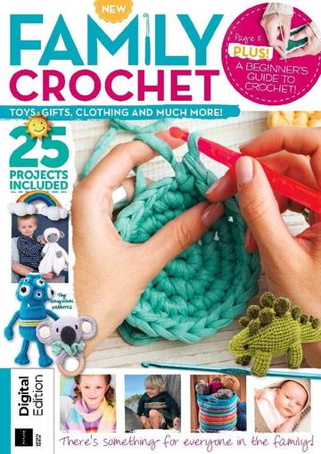 Family Crochet January 26th, 2024 Digital Back Issue Cover
