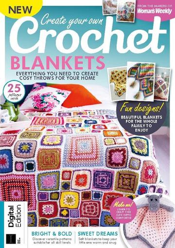 Create Your Own Crochet Blankets January 26th, 2024 Digital Back Issue Cover