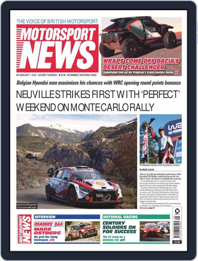 Motorsport News February 1st, 2024 Digital Back Issue Cover
