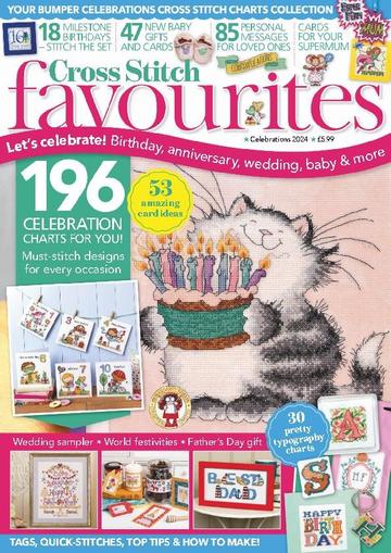Cross Stitch Favourites January 31st, 2024 Digital Back Issue Cover