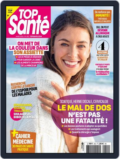 Top Sante March 1st, 2024 Digital Back Issue Cover
