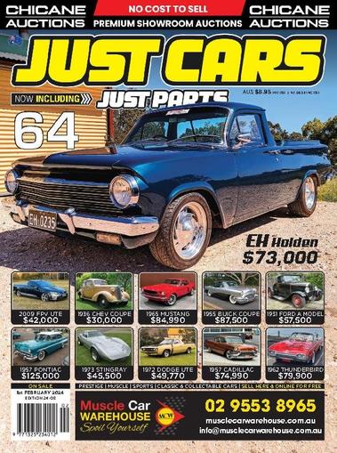 Just Cars February 1st, 2024 Digital Back Issue Cover