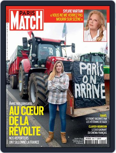 Paris Match February 1st, 2024 Digital Back Issue Cover