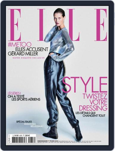 Elle France February 1st, 2024 Digital Back Issue Cover