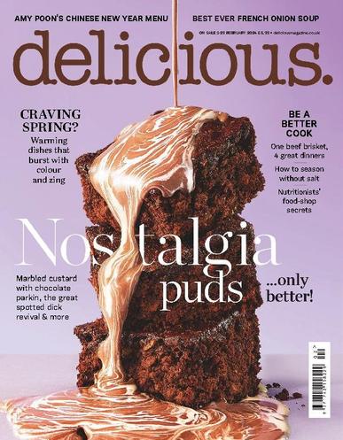 Delicious UK February 1st, 2024 Digital Back Issue Cover