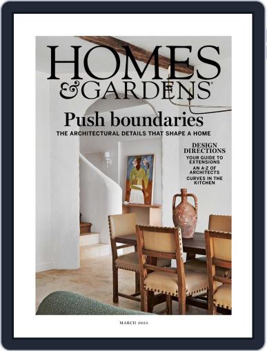Homes & Gardens March 1st, 2024 Digital Back Issue Cover