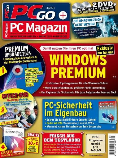 PC Magazin/PCgo March 1st, 2024 Digital Back Issue Cover