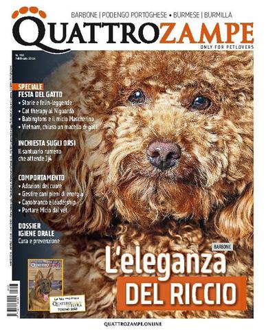 Quattro Zampe February 1st, 2024 Digital Back Issue Cover
