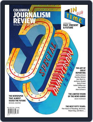 Columbia Journalism Review November 7th, 2011 Digital Back Issue Cover