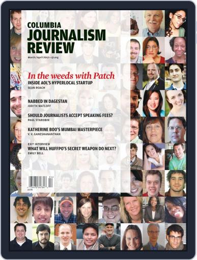 Columbia Journalism Review March 7th, 2012 Digital Back Issue Cover