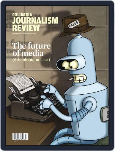 Columbia Journalism Review September 14th, 2012 Digital Back Issue Cover