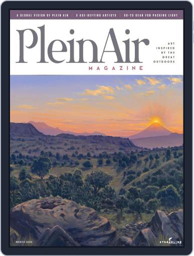 Pleinair February 1st, 2024 Digital Back Issue Cover