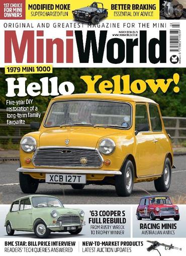 MiniWorld March 1st, 2024 Digital Back Issue Cover