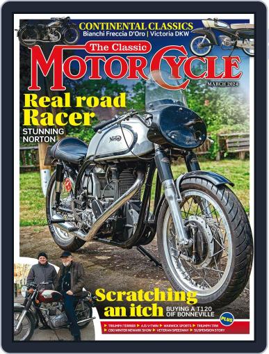 The Classic MotorCycle March 1st, 2024 Digital Back Issue Cover