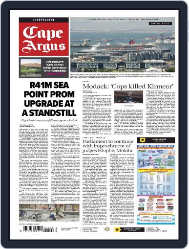 Cape Argus February 2nd, 2024 Digital Back Issue Cover