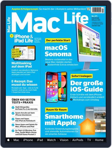 MacLife Germany March 1st, 2024 Digital Back Issue Cover