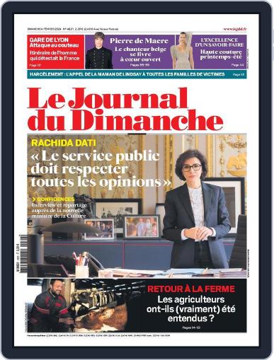 Le Journal du dimanche February 4th, 2024 Digital Back Issue Cover