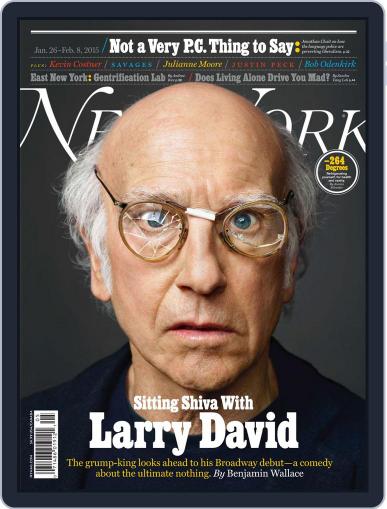 New York January 26th, 2015 Digital Back Issue Cover