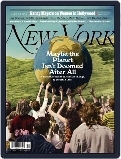 New York September 7th, 2015 Digital Back Issue Cover
