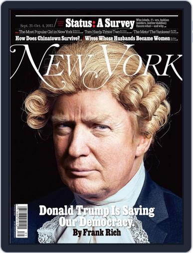 New York September 21st, 2015 Digital Back Issue Cover