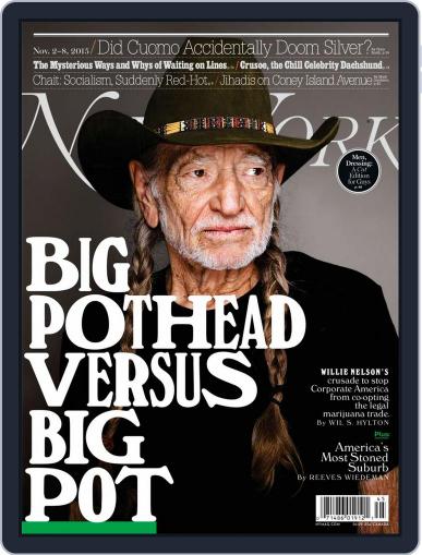 New York November 2nd, 2015 Digital Back Issue Cover