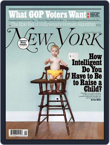 New York (Digital) January 24th, 2016 Issue Cover