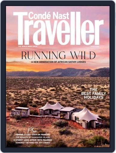 Conde Nast Traveller UK March 1st, 2024 Digital Back Issue Cover