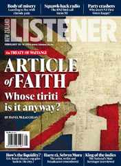 New Zealand Listener (Digital) Subscription                    February 5th, 2024 Issue