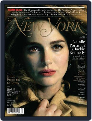New York November 28th, 2016 Digital Back Issue Cover