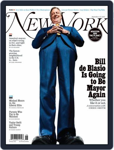 New York September 4th, 2017 Digital Back Issue Cover