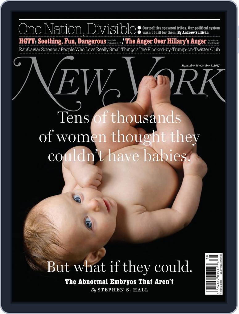 New York (Digital) Subscription                    September 18th, 2017 Issue