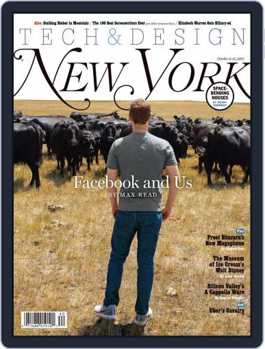 New York October 2nd, 2017 Digital Back Issue Cover